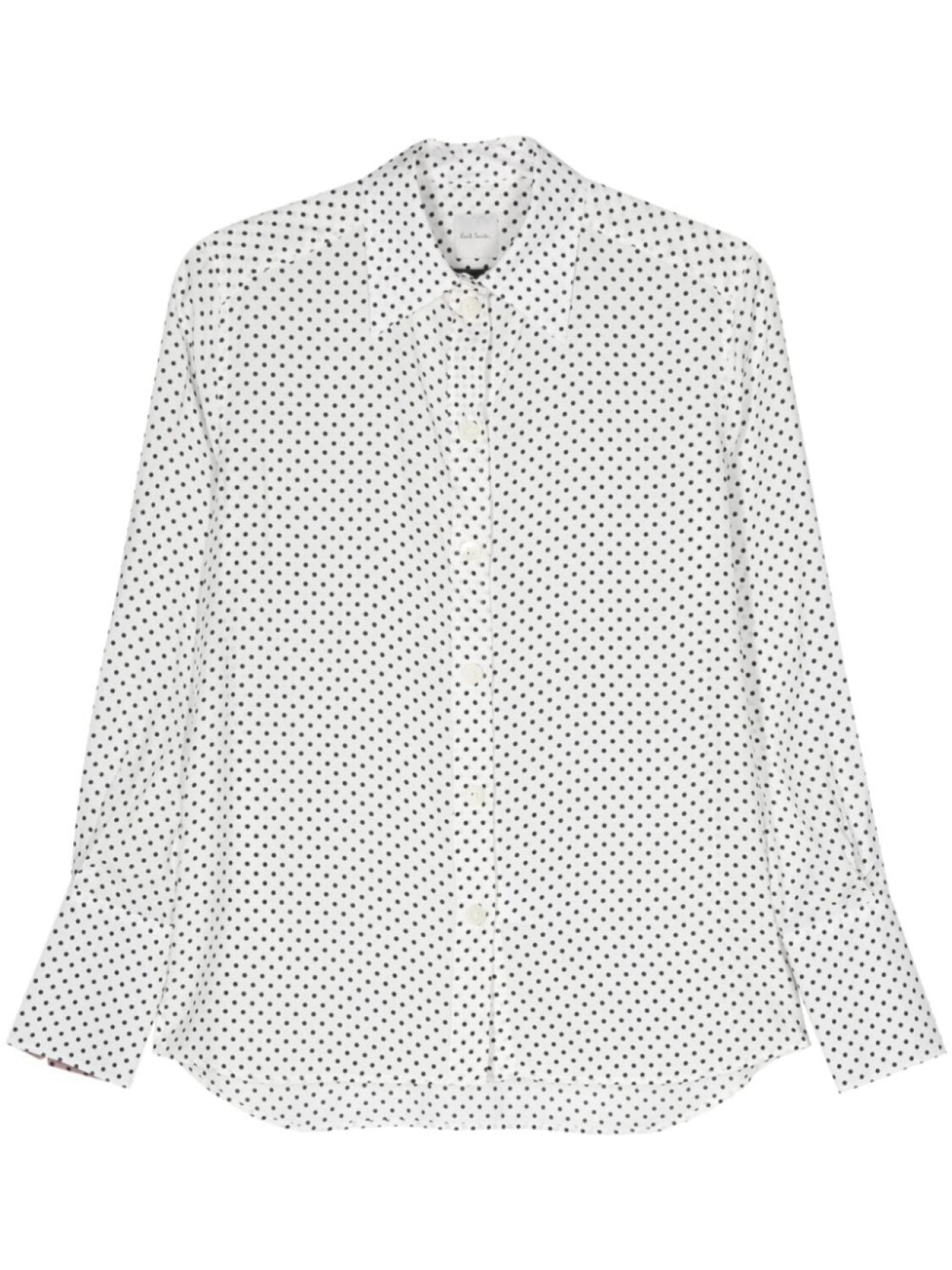 

Paul Smith рубашка в горох, белый