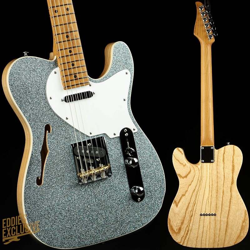 

Электрогитара Suhr Eddie's Guitars Exclusive Custom Classic T Roasted - Ice Blue Sparkle