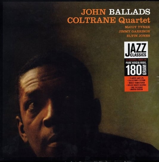 Виниловая пластинка The John Coltrane Quartet - Ballads (Limited Edition - Remastered) виниловая пластинка the john coltrane quartet ballads lp remastered 180 gram gatefold