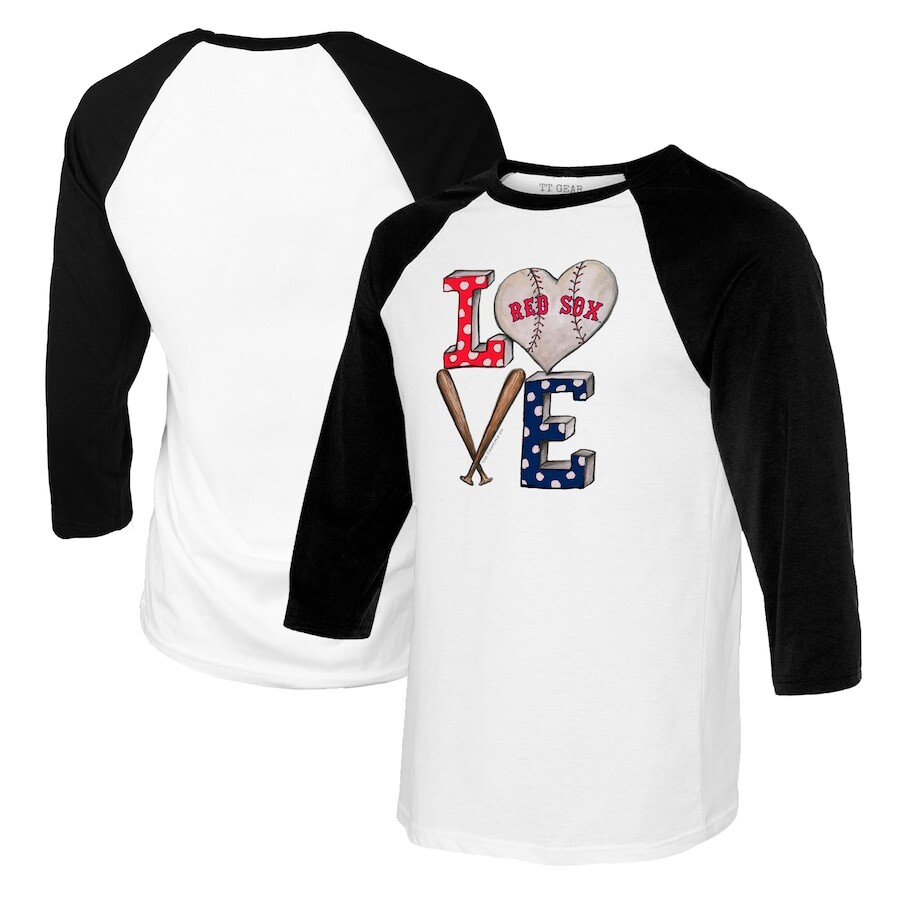 

Футболка с длинным рукавом Tiny Turnip Boston Red Sox, белый