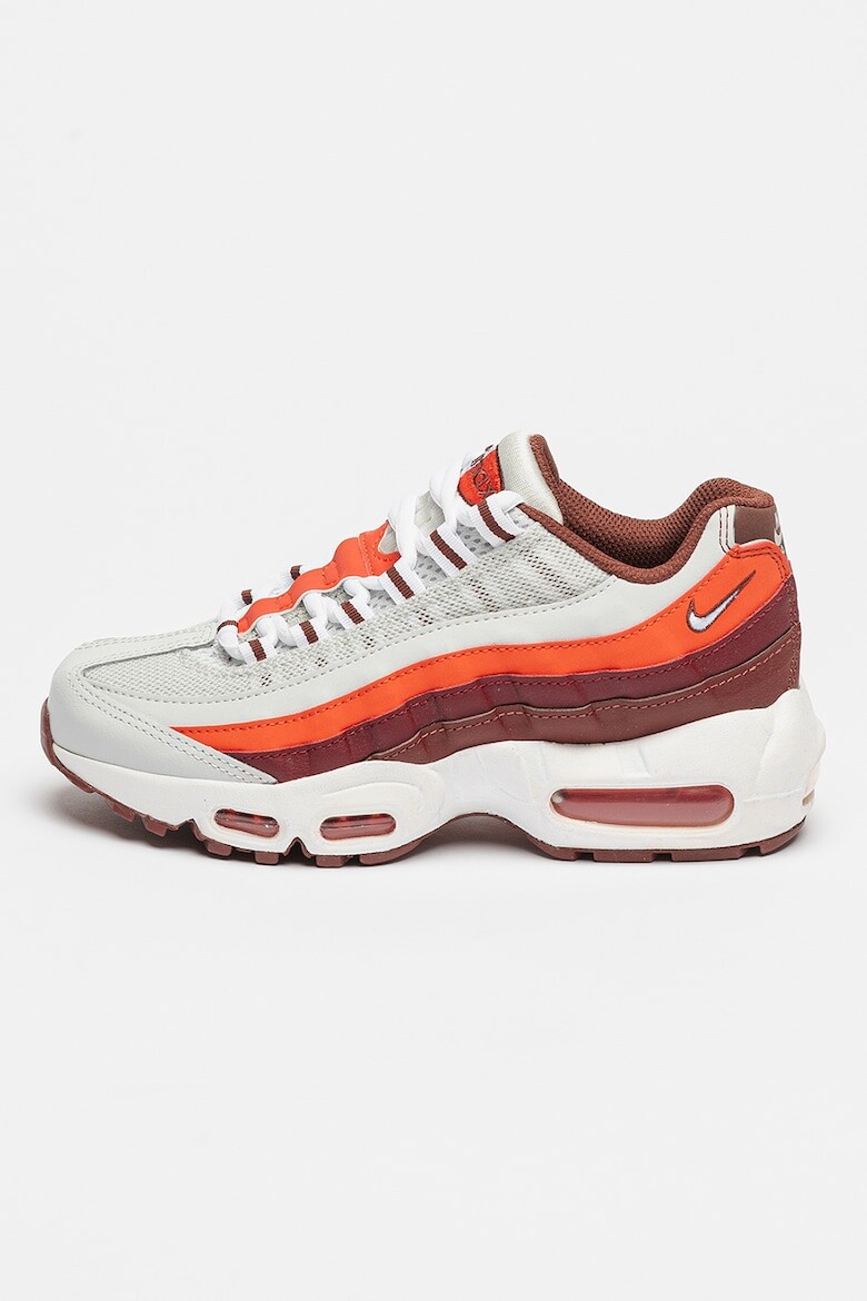 

Кожаные кроссовки Air Max 95 Nike, красный