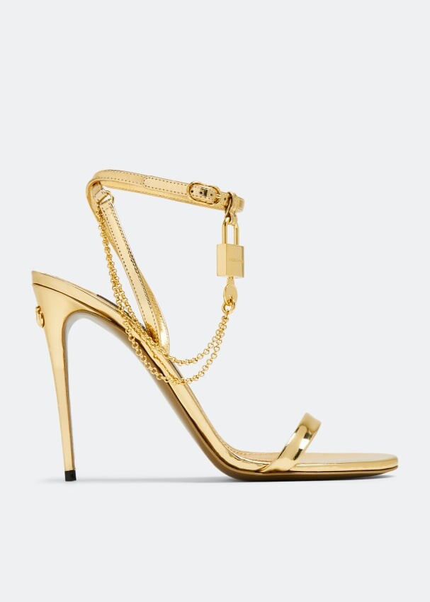 

Сандалии Dolce&Gabbana Calfskin, золотой