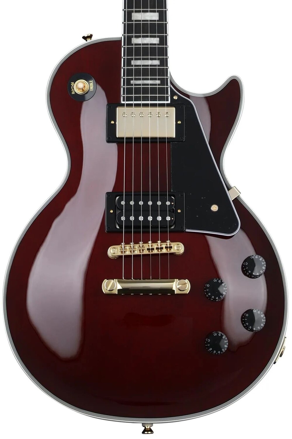 

Электрогитара Epiphone Jerry Cantrell "Wino" Les Paul Custom - винно-красный
