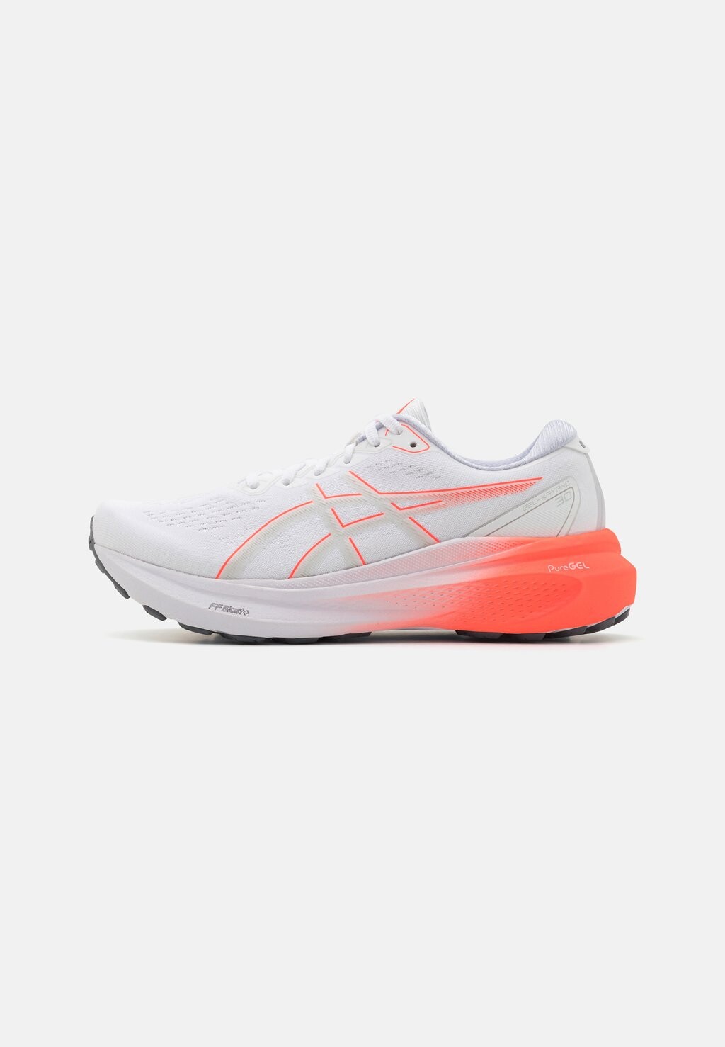

Кроссовки для стабилизирующего бега GEL-KAYANO 30 ASICS, цвет white/sunrise red