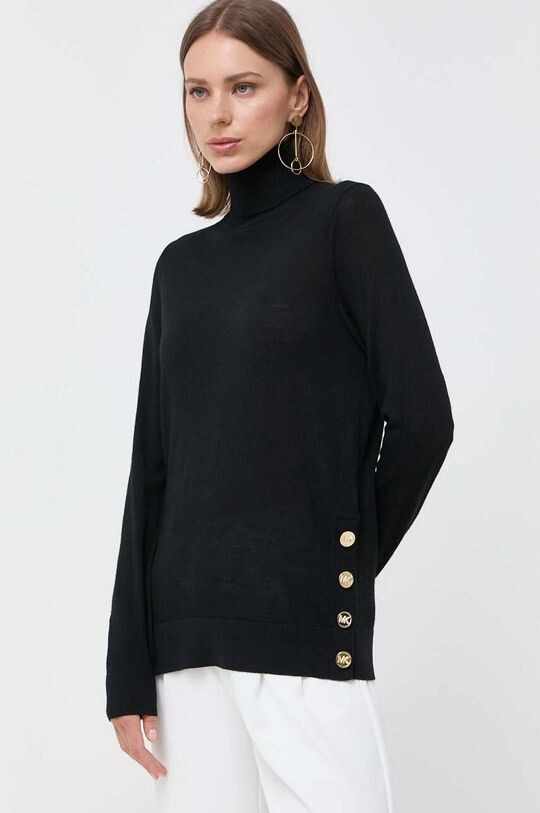 

Шерстяной свитер MICHAEL Michael Kors, черный