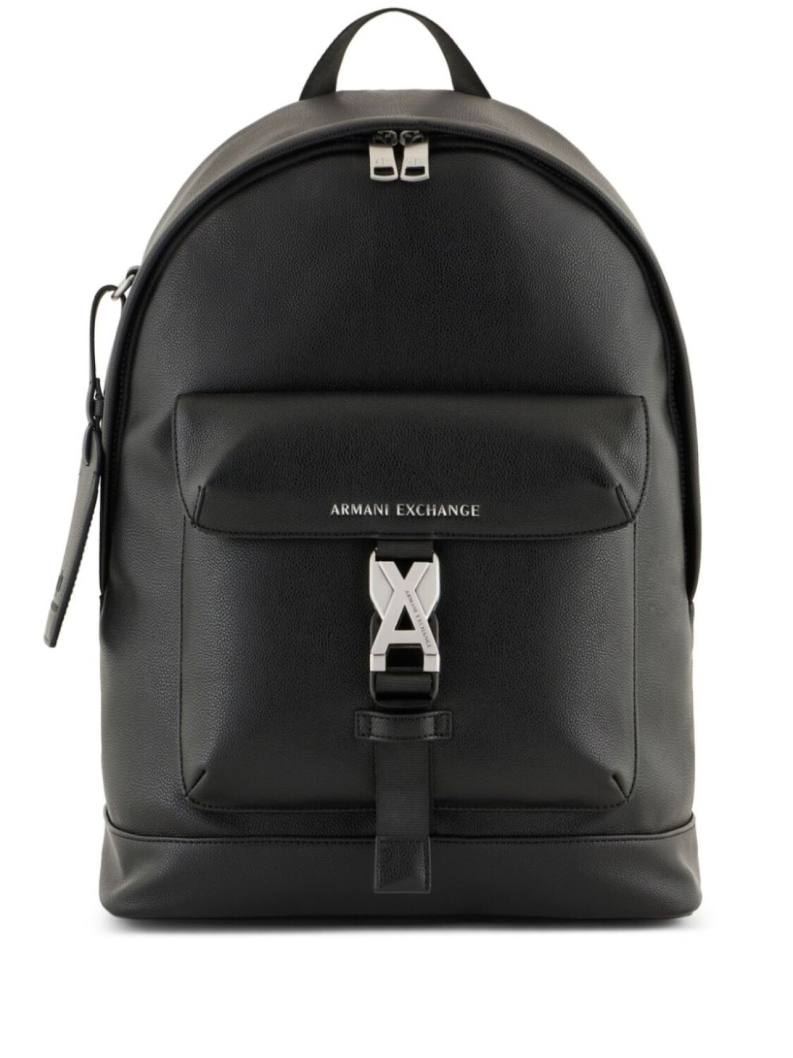 

Armani Exchange рюкзак на молнии с логотипом, черный