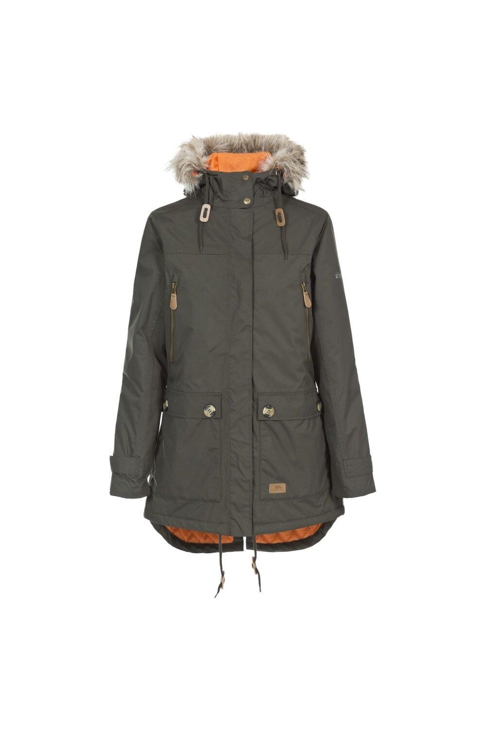

Водонепроницаемая ватная куртка Clea Parka Trespass, хаки