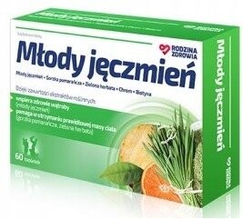 

Rodzina Zdrowia, Молодой ячмень, 60 таблеток.