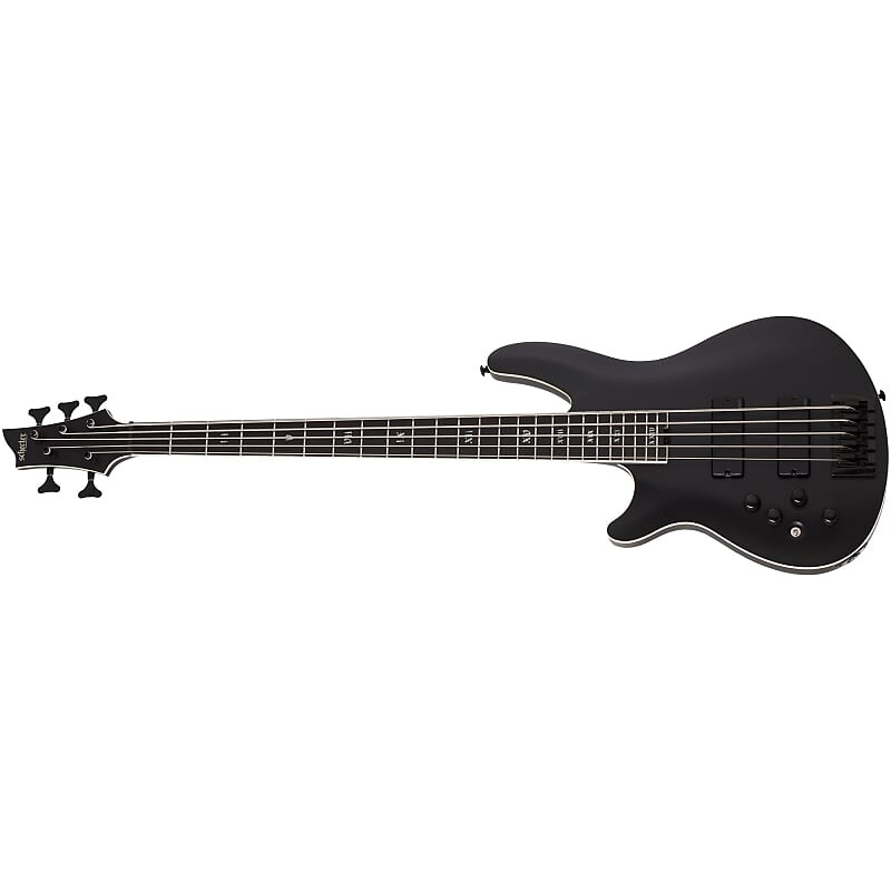 

Басс гитара Schecter SLS Evil Twin-5 LH Satin Black SBK Left-Handed 5-String Bass Evil Twin - NEW