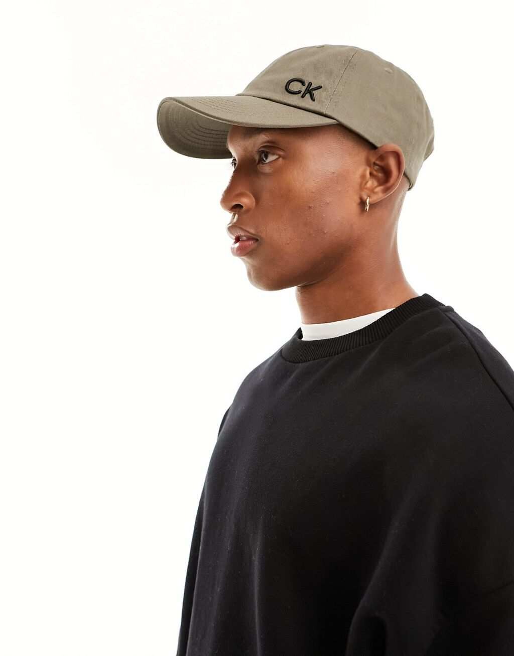 

Кепка цвета хаки из хлопкового твила Calvin Klein Golf