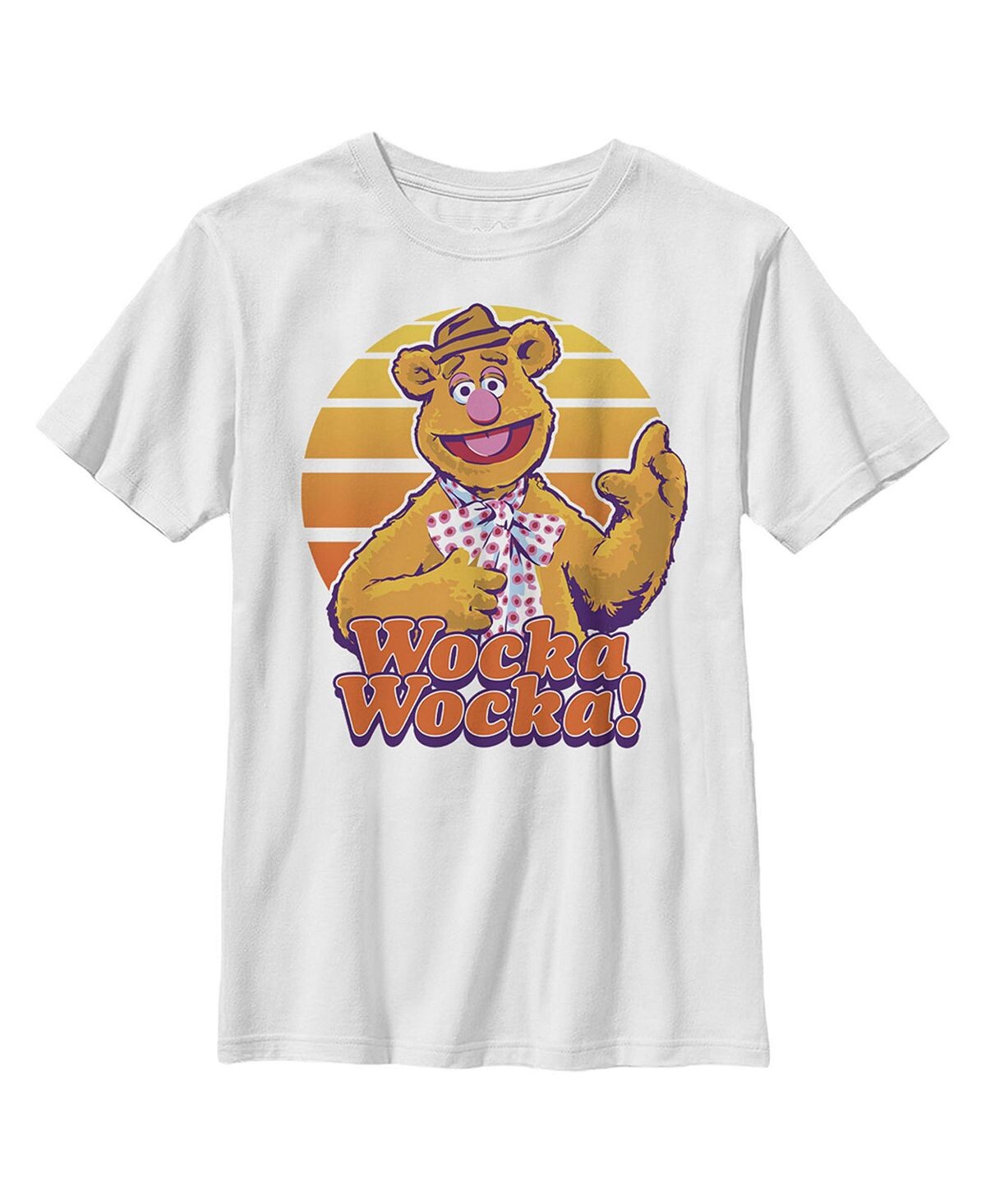 

Детская футболка The Muppets Fozzie Retro Bear для мальчиков Disney