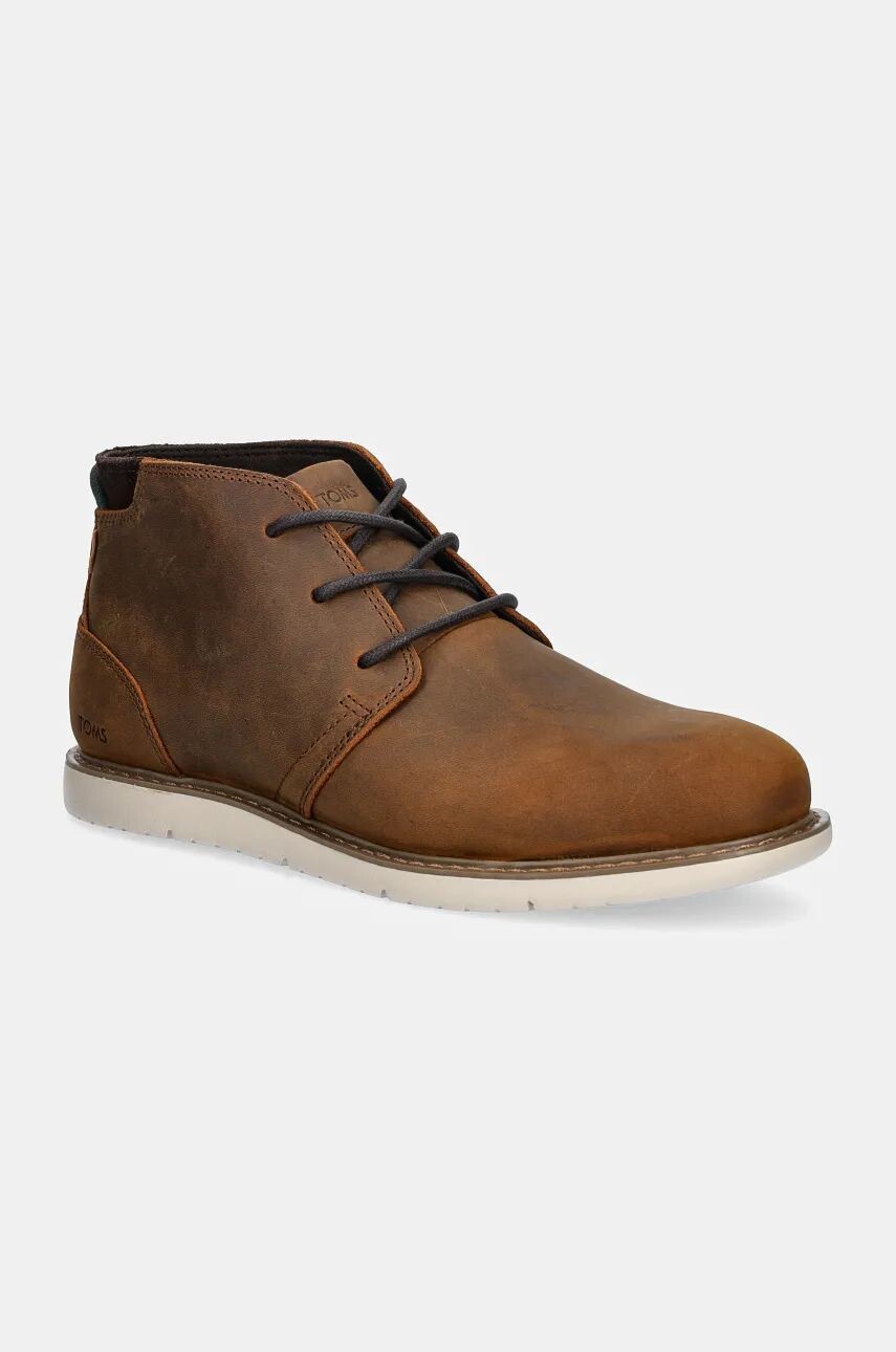 

Ботинки Toms из нубука NAVI, коричневый