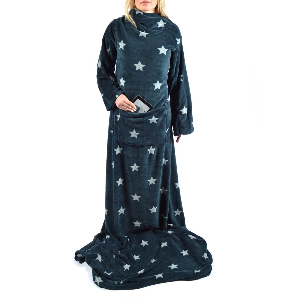 

Мягкое одеяло Snug Me Deluxe с рукавами розового цвета, размер XXL (170x185 см) | Пушистое одеяло с рукавами | Мягкое пушистое одеяло | Одеяло с рукавами | Живые и приятные одеяла | Одеяло с рукавами разных цветов - темно-синее. Pink Papaya, сер...