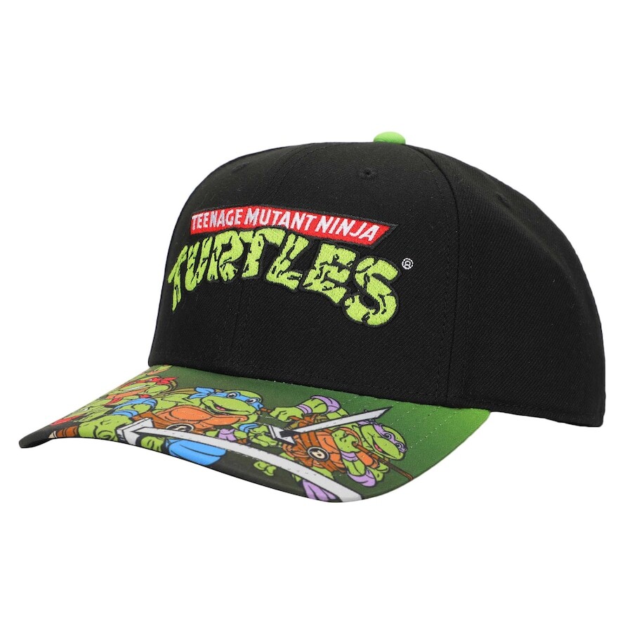 

Бейсболка BIOWORLD Teenage Mutant Ninja Turtles, черный