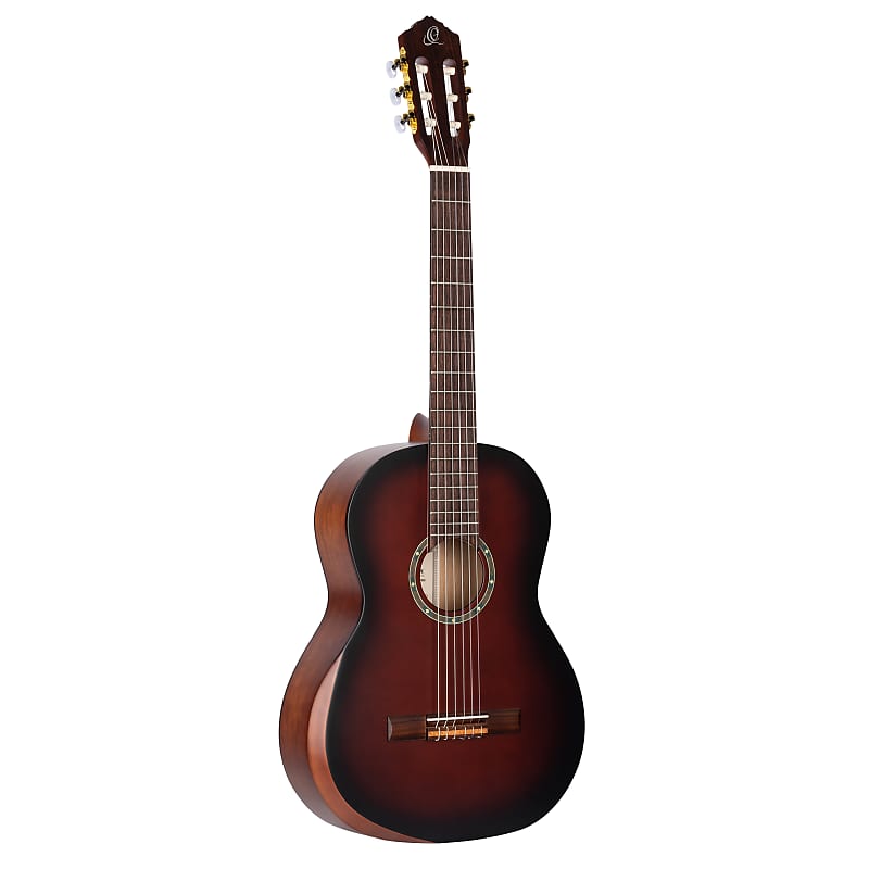 

Акустическая гитара Ortega Family Pro Series R55DLX-BFT Classical Nylon String Guitar - Bourbon Fade