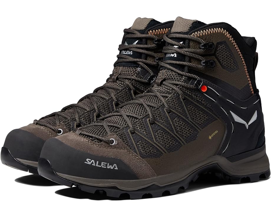 Походная обувь SALEWA Mountain Trainer Lite Mid GTX, цвет Bungee Cord/Black