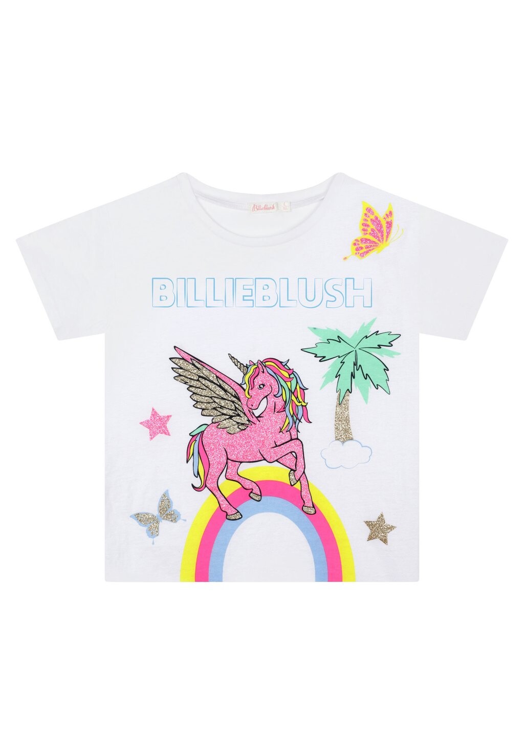 

Футболка с принтом SHORT SLEEVES Billieblush, цвет white