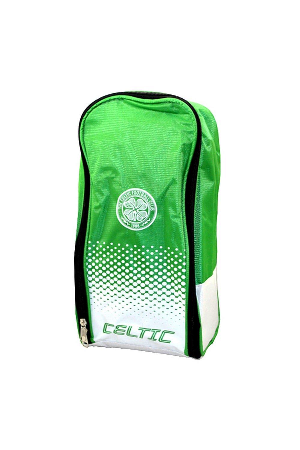 цена Официальная сумка для обуви Fade Football Crest Design Celtic FC, зеленый