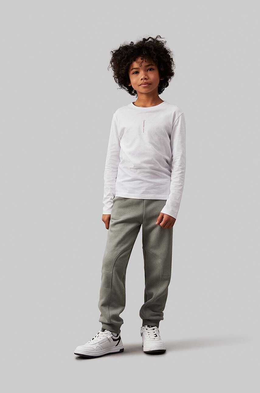 

Спортивные брюки Calvin Klein Jeans для мальчиков и девочек FLEECE JOGGER, зеленый
