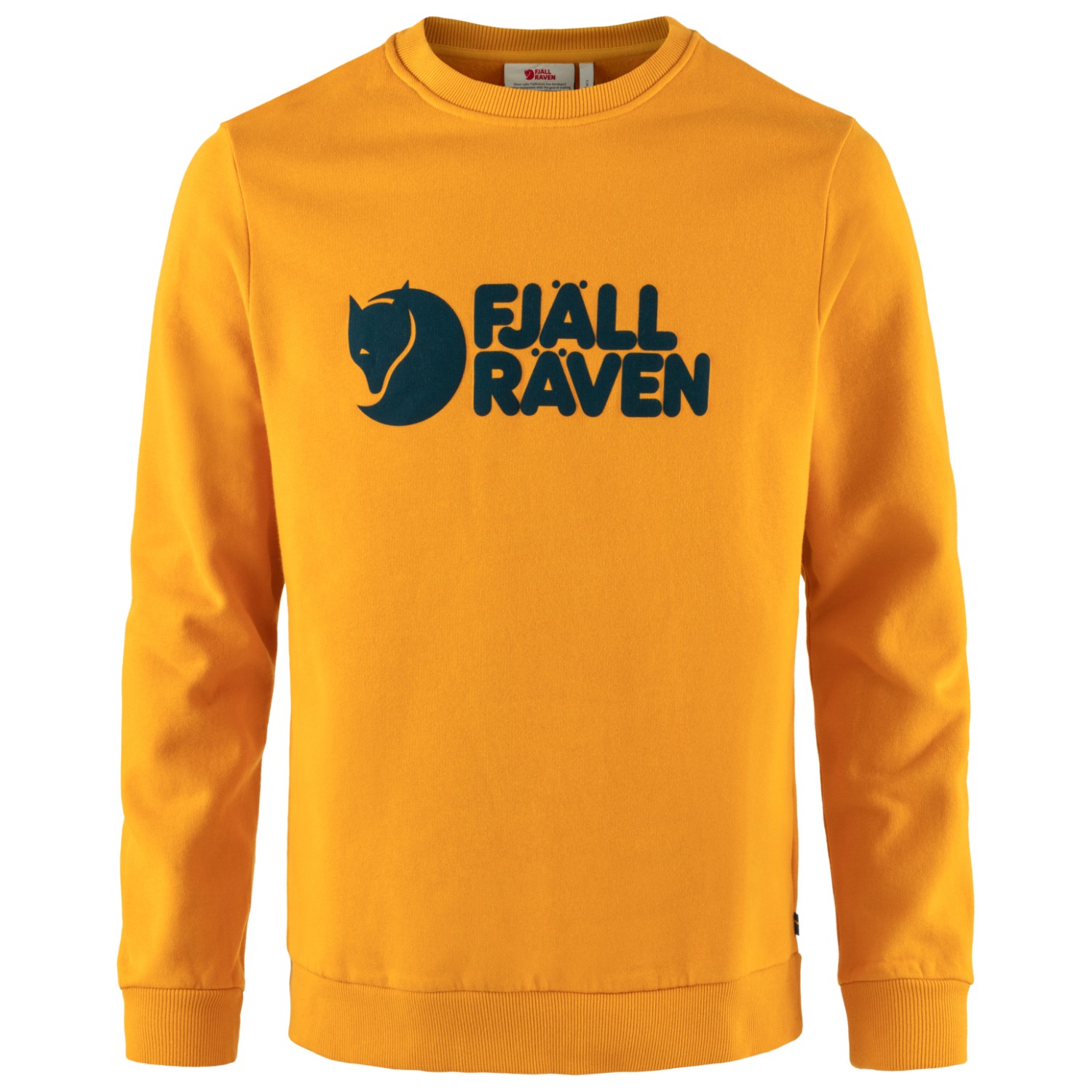 цена Пуловер Fjällräven Fjällräven Logo, цвет Mustard Yellow