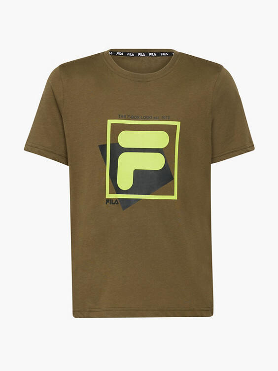 

Футболка Fila, оливковый, Зеленый