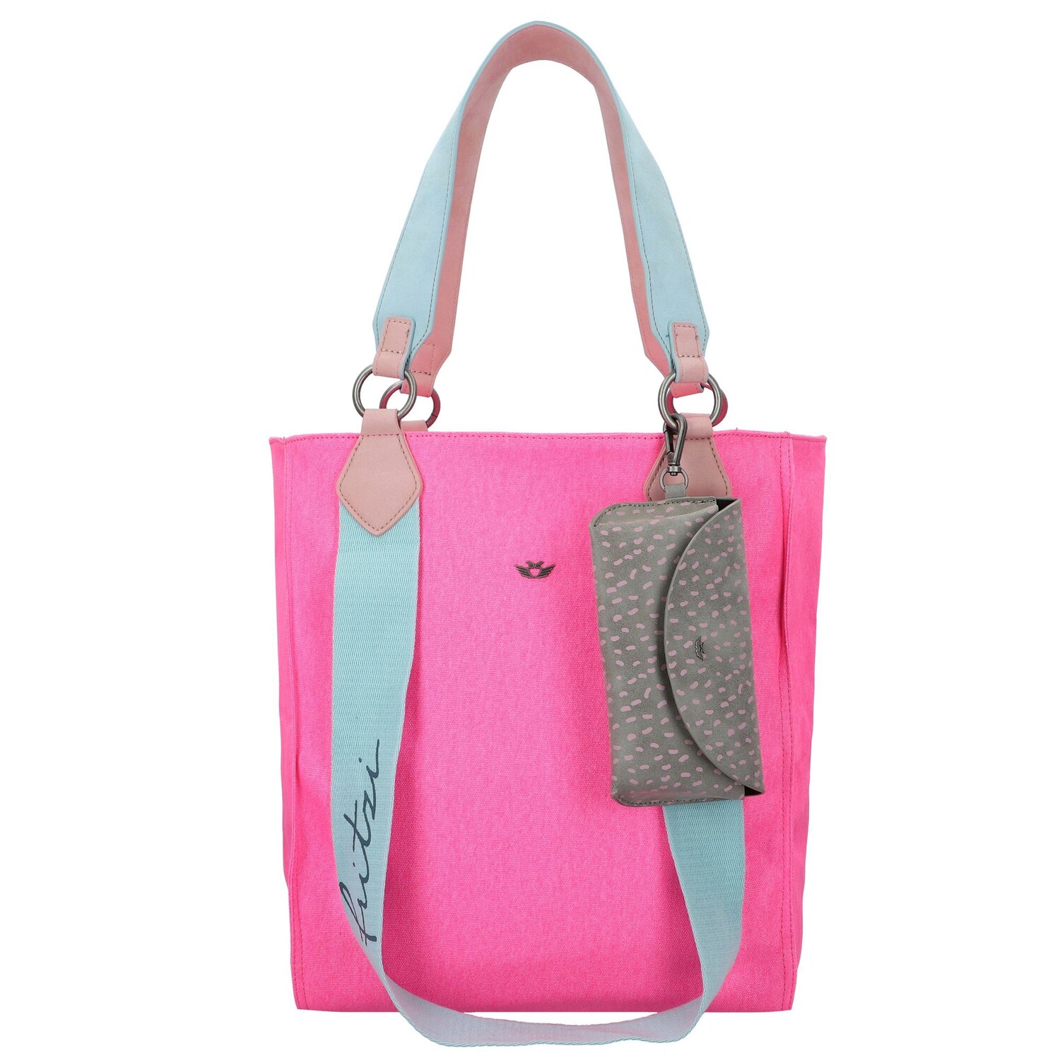 

Сумка шоппер Fritzi aus Preußen Izzy02 Canvas Tasche 32см, цвет canvas neon pink