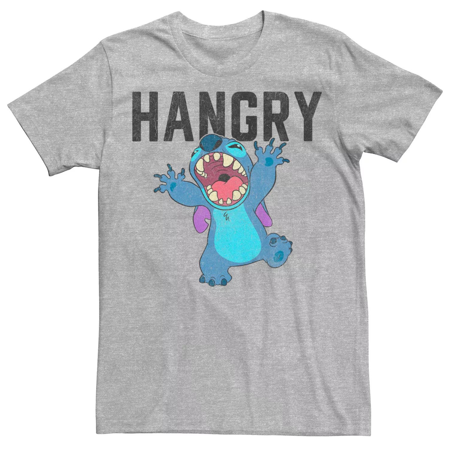 Мужская футболка с рисунком Hangry Alien Disney's Lilo & Stitch