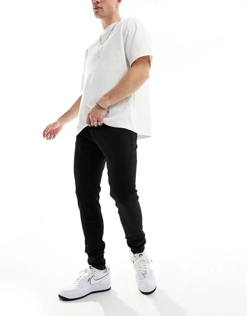 

Черные зауженные джинсы Jack & Jones Pete