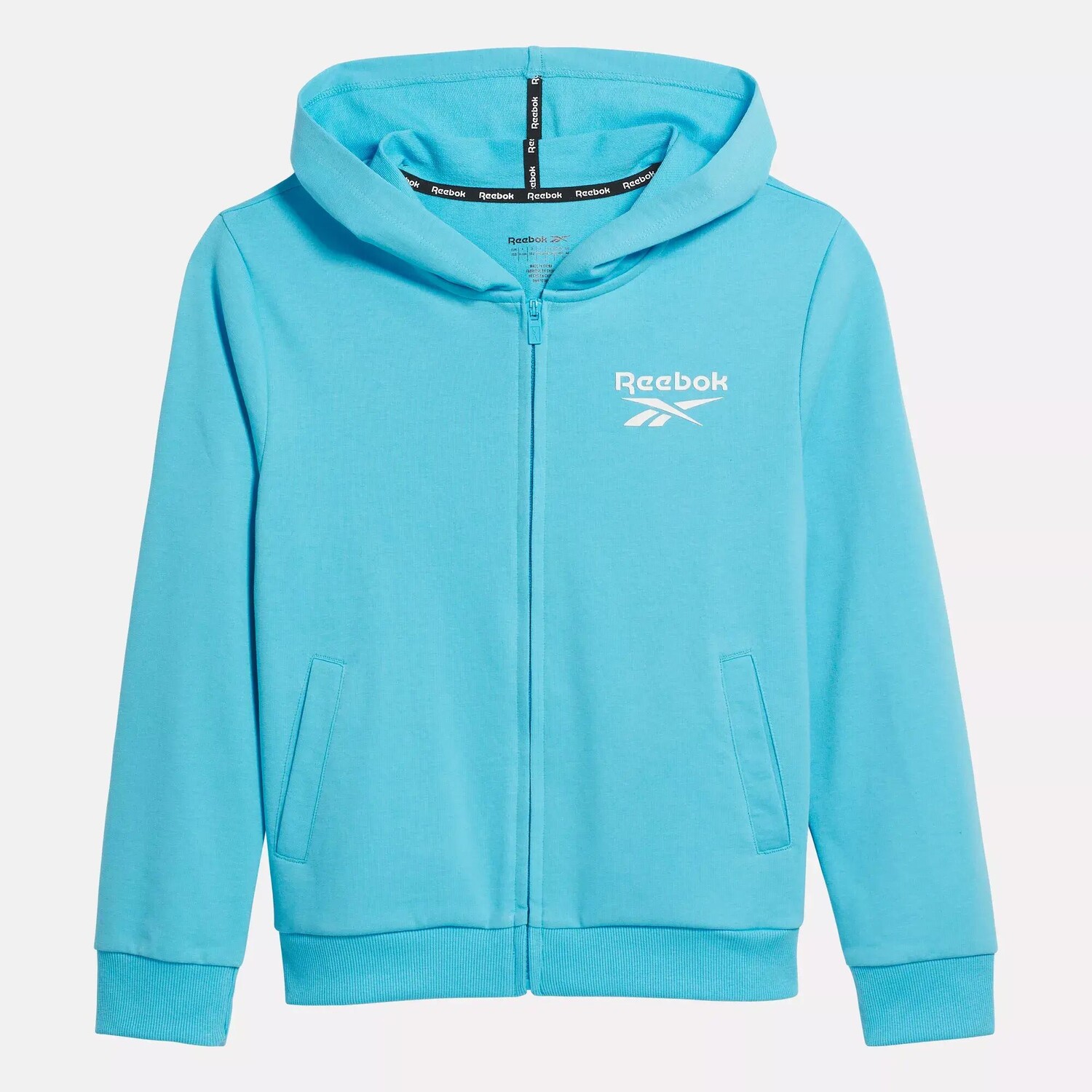 

Худи ID на молнии Reebok, голубой