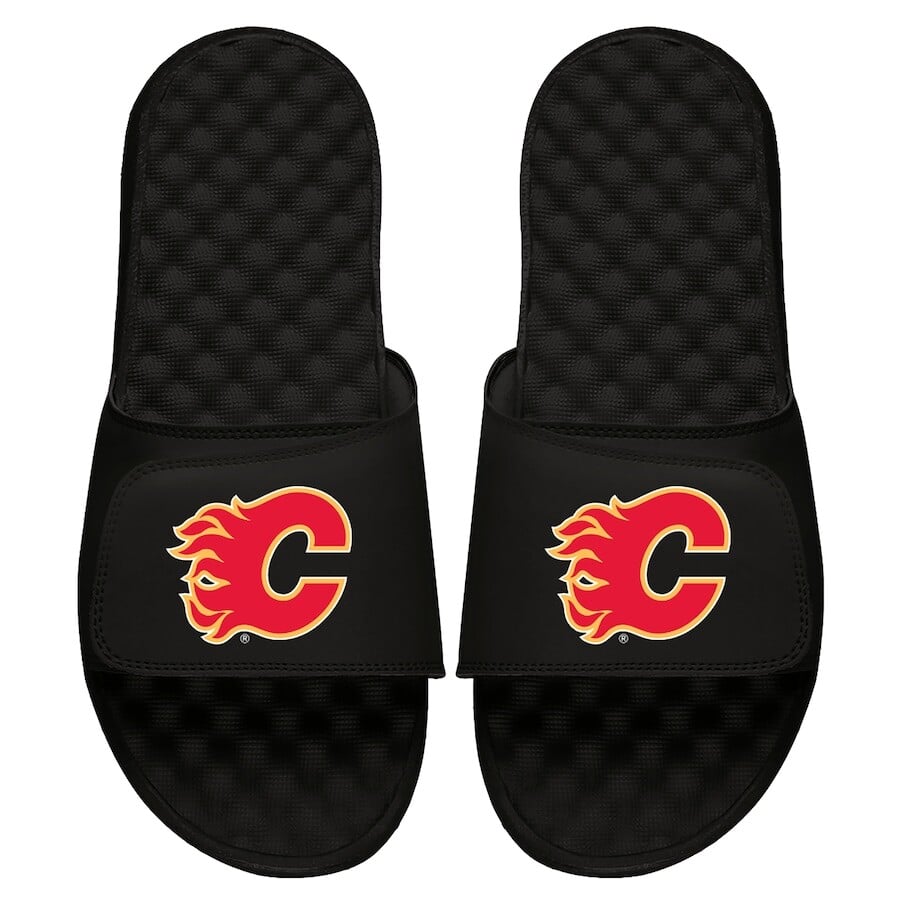 

Шлепанцы ISlide Calgary Flames, черный