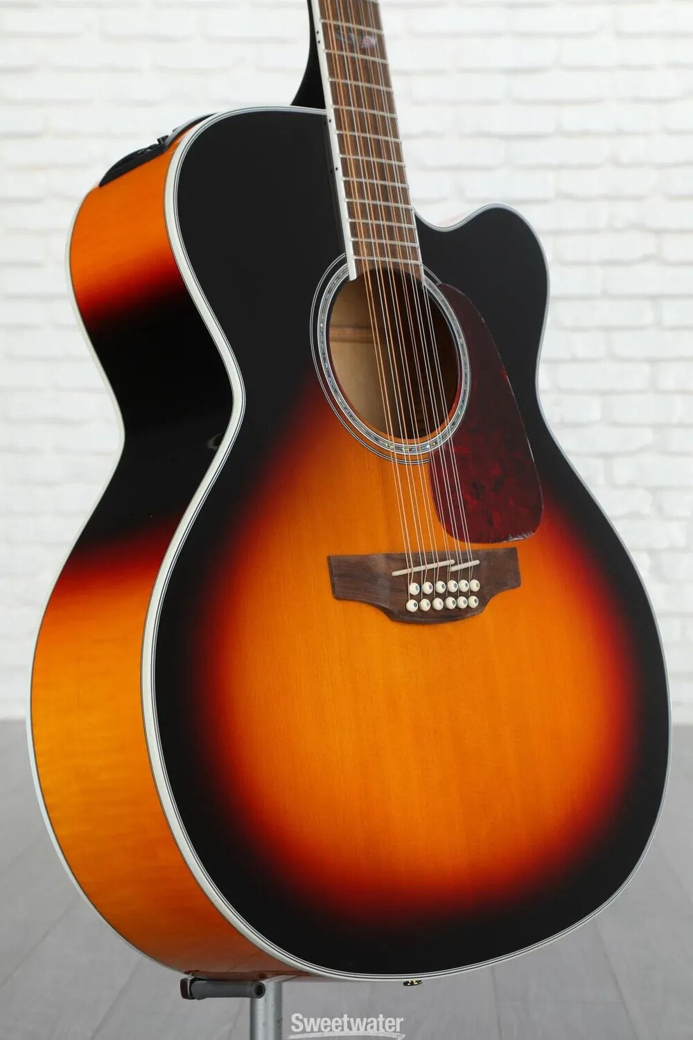 

12-струнная акусто-электрическая гитара Takamine GJ72CE — коричневый санберст