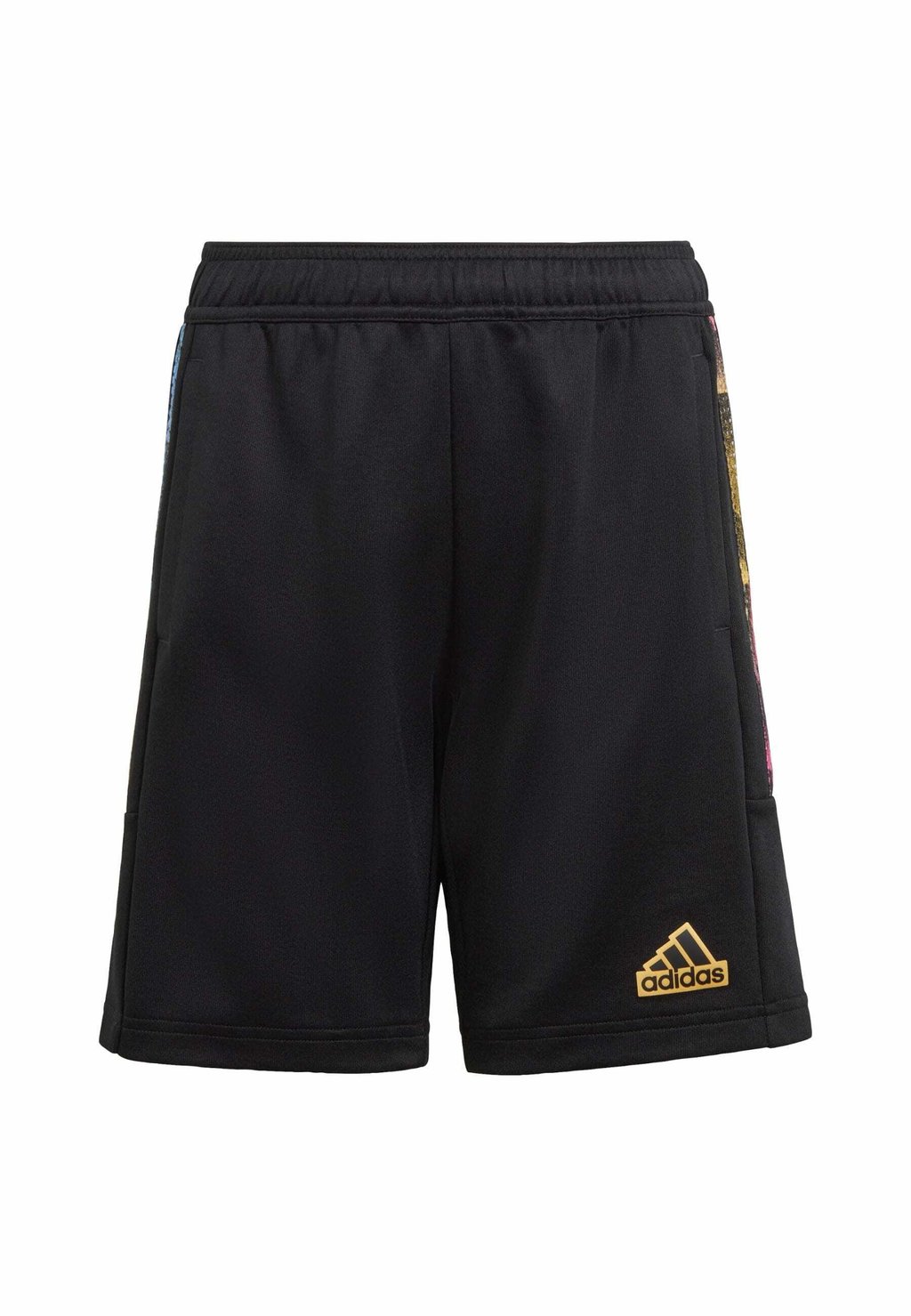 Короткие спортивные брюки TIRO SUMMER adidas Sportswear, цвет black semi spark spark pulse magenta