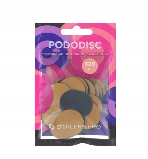 

Сталекс Pododisc, Накладки сменные, L, зернистость 320 50 шт., STALEKS