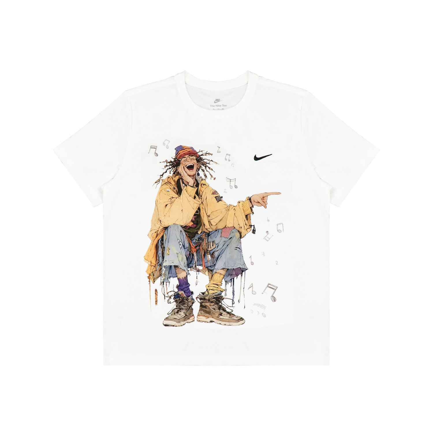 

Футболка унисекс белая Nike, белый