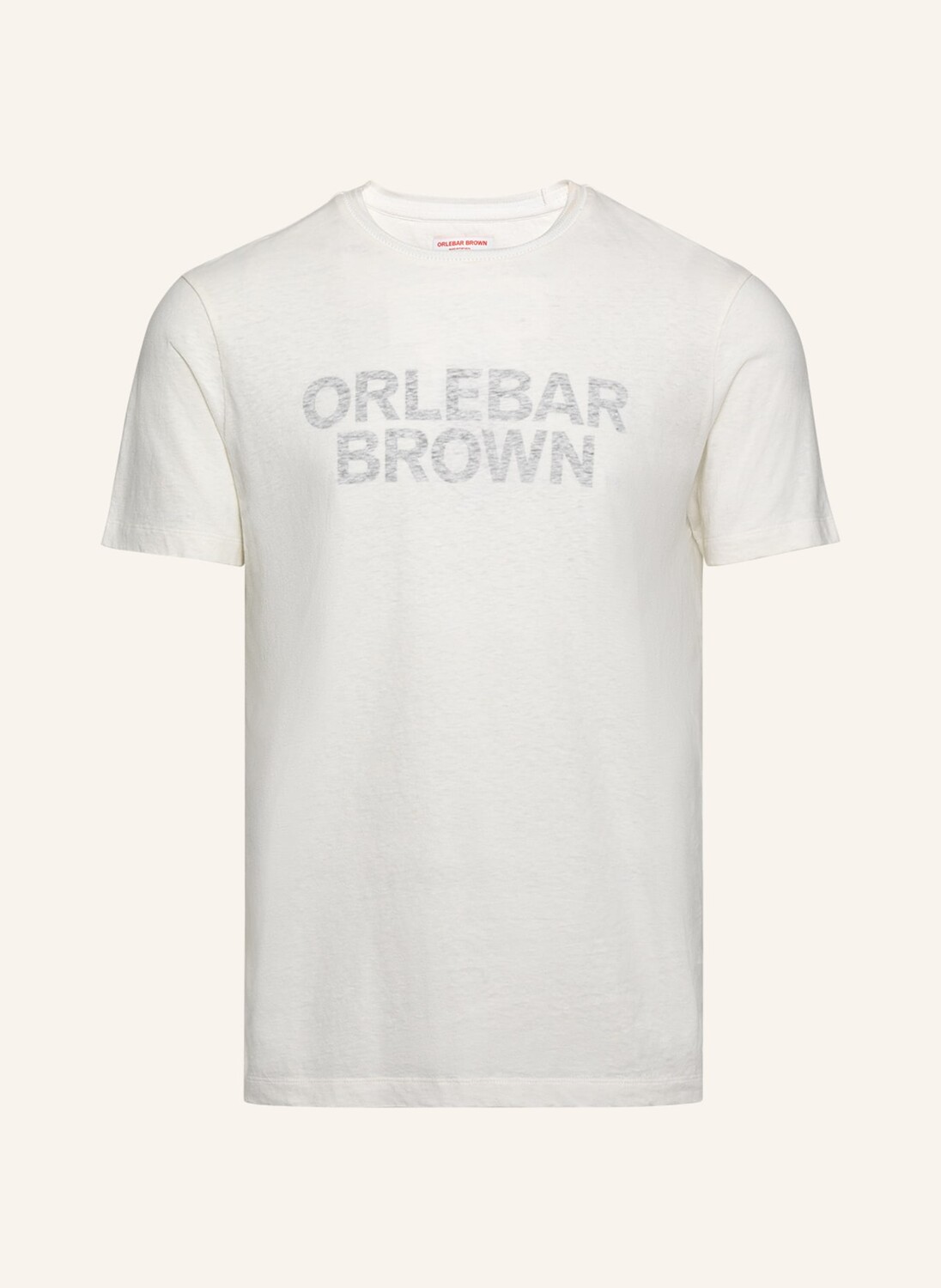 

Футболка ORLEBAR BROWN OB CLASSIC TEE REVERSE PRINT, бежевый