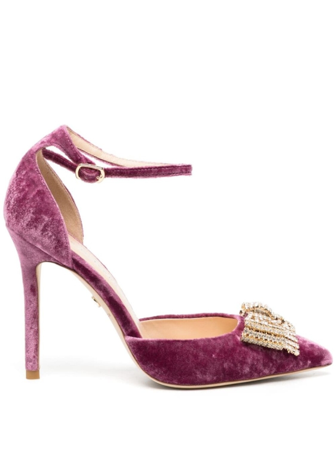 

Бархатные туфли Bow 105 Dee Ocleppo, фиолетовый