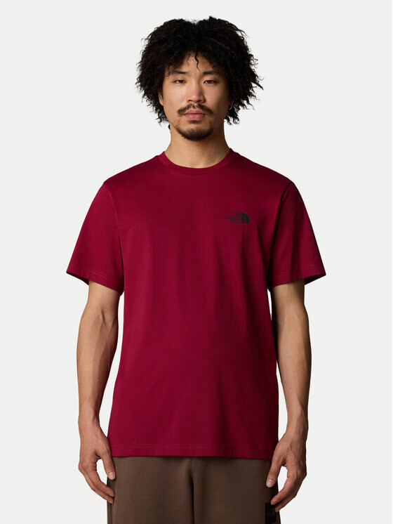 

Футболка стандартного кроя The North Face, красный
