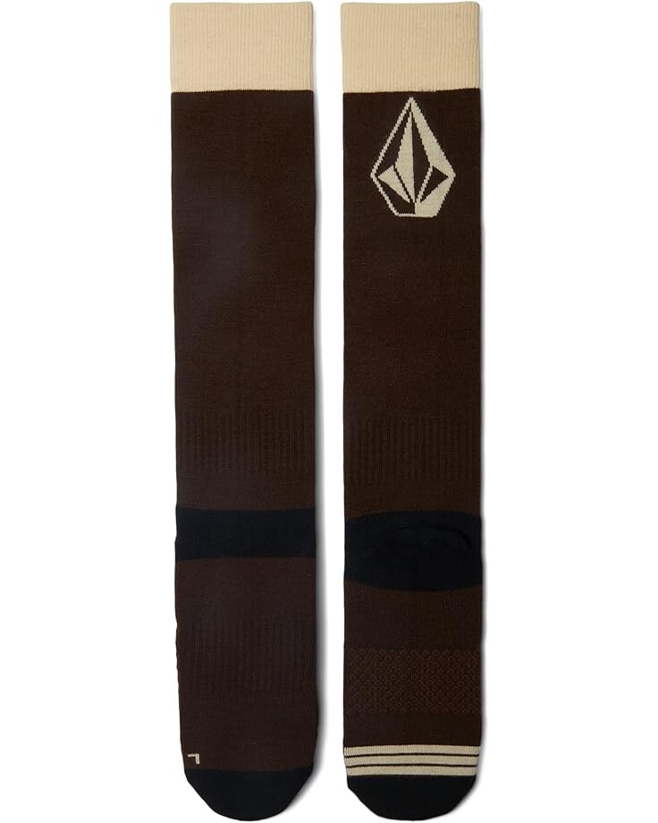 

Носки Volcom Snow Synth Socks, коричневый