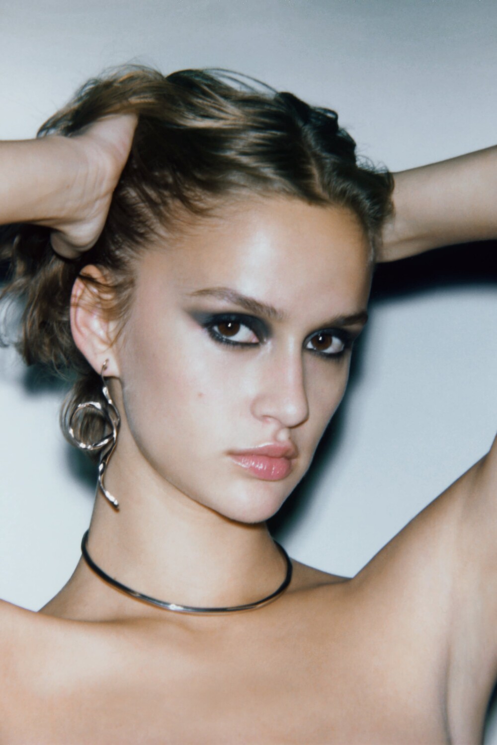 

Асимметричные серьги Zara, серебро