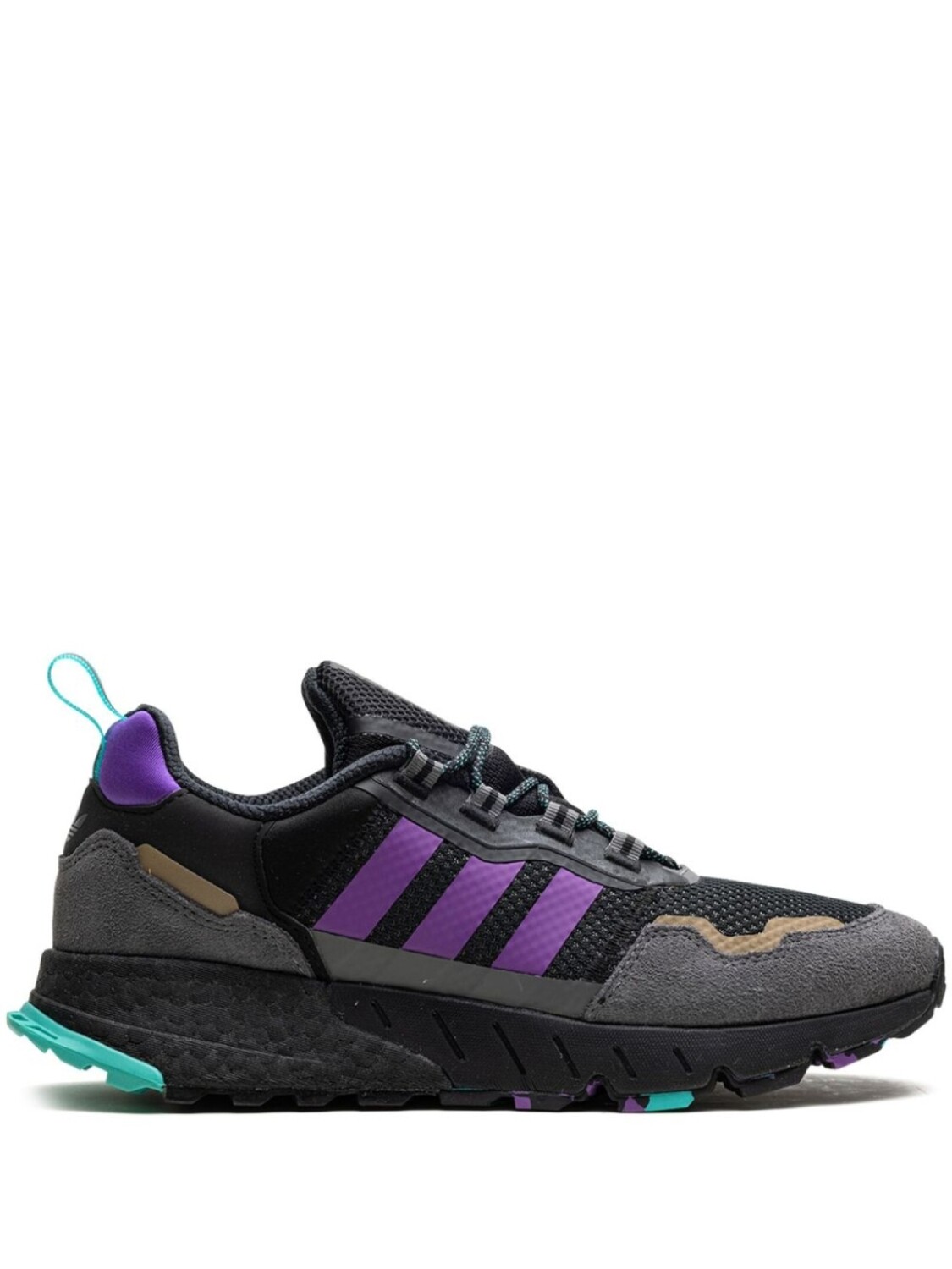 

Adidas кроссовки ZX 1K Boost Seasonality - Black Purple, черный