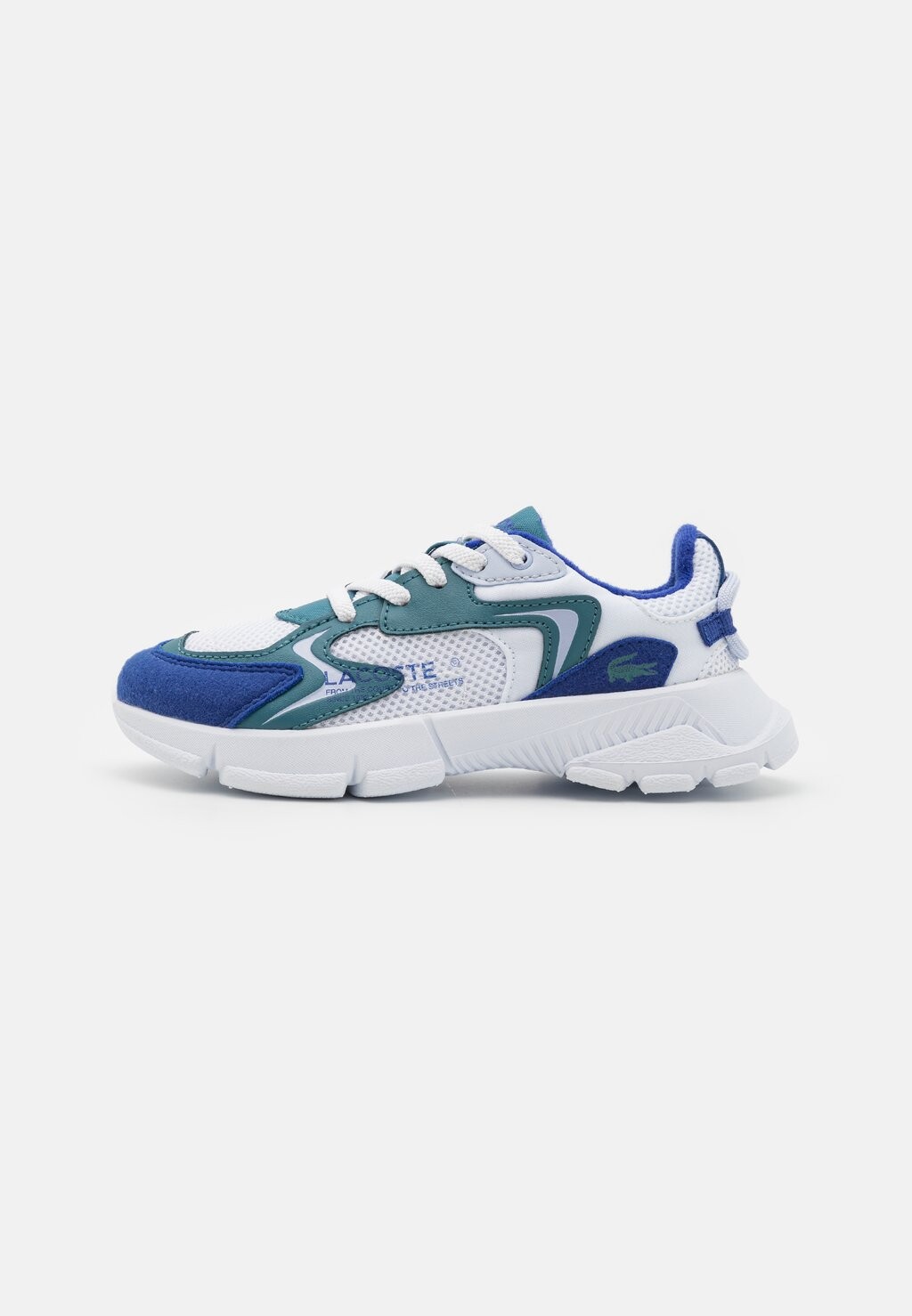 

Низкие кеды Lacoste, синий/белый