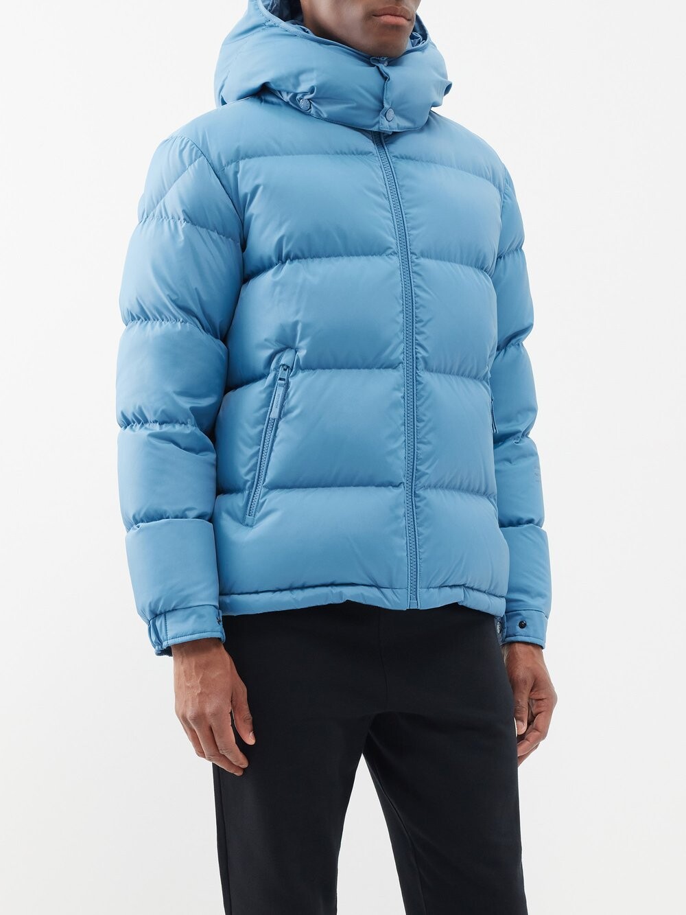 

Стеганый пуховик acanthus Moncler, синий