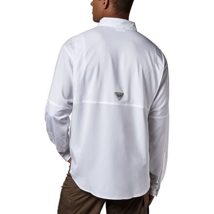 Рубашка с длинными рукавами Tamiami II мужская Columbia, белый чехол mypads dodge 2 мужской для oukitel f150 h2022 задняя панель накладка бампер