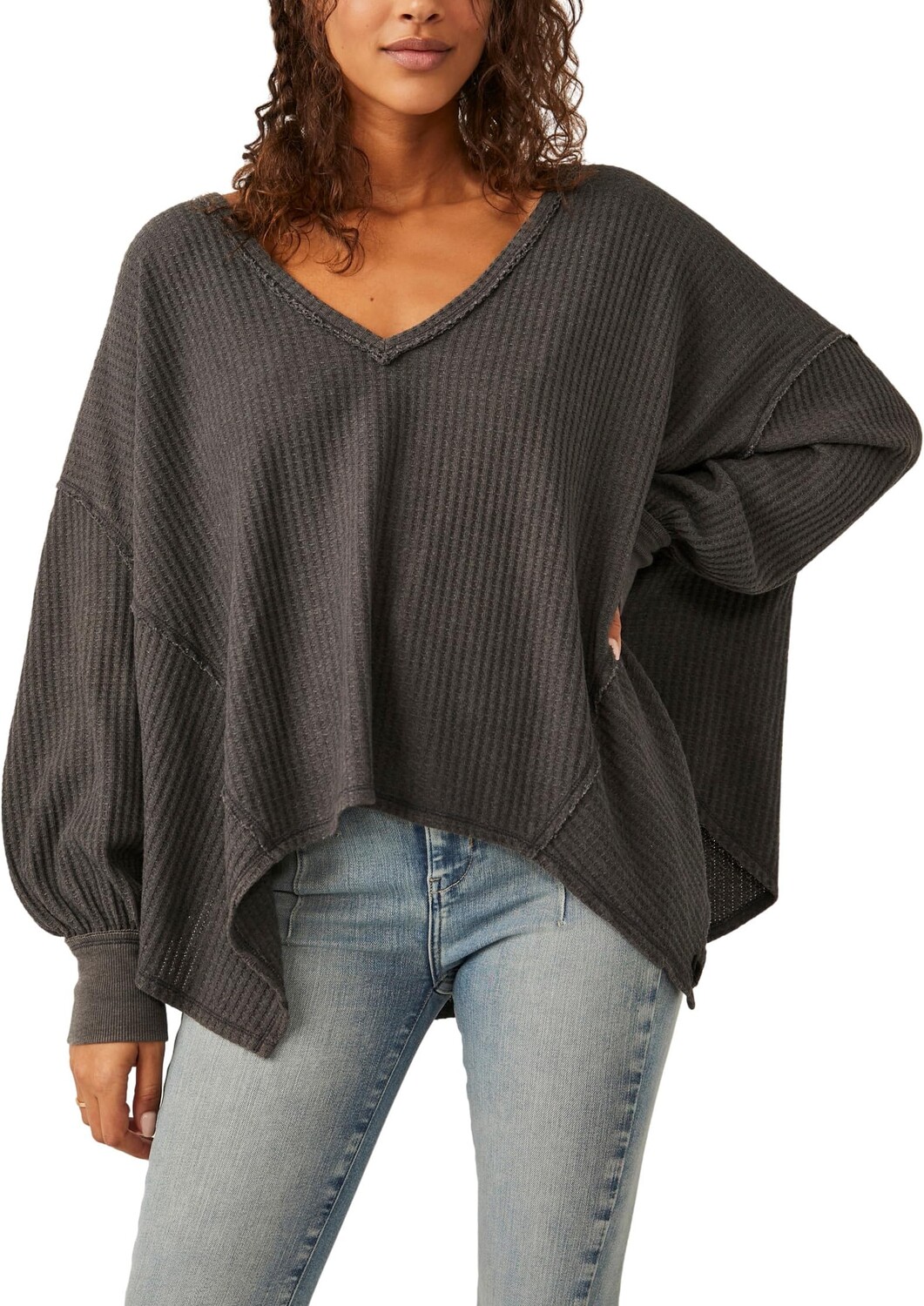 

Свитер Coraline Thermal Free People, черный
