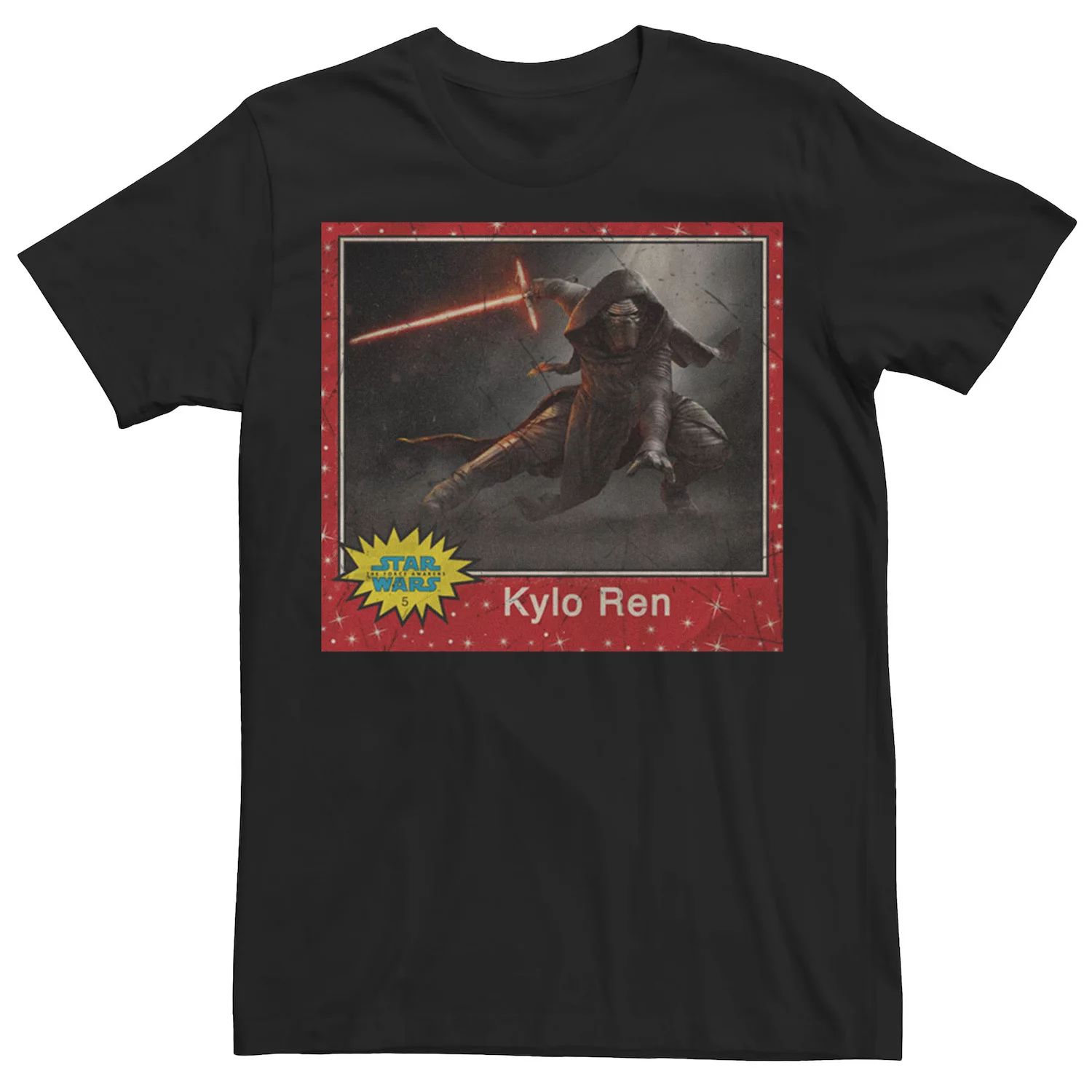 цена Мужская футболка с игральными картами Kylo Ren Star Wars