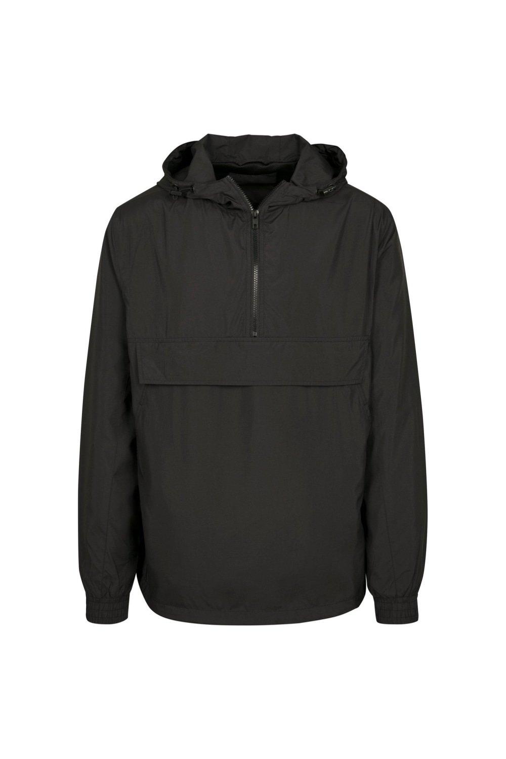 Базовый пуловер Build Your Brand, черный эластичный легкий жесткий спиннер 20 дюймов уголь