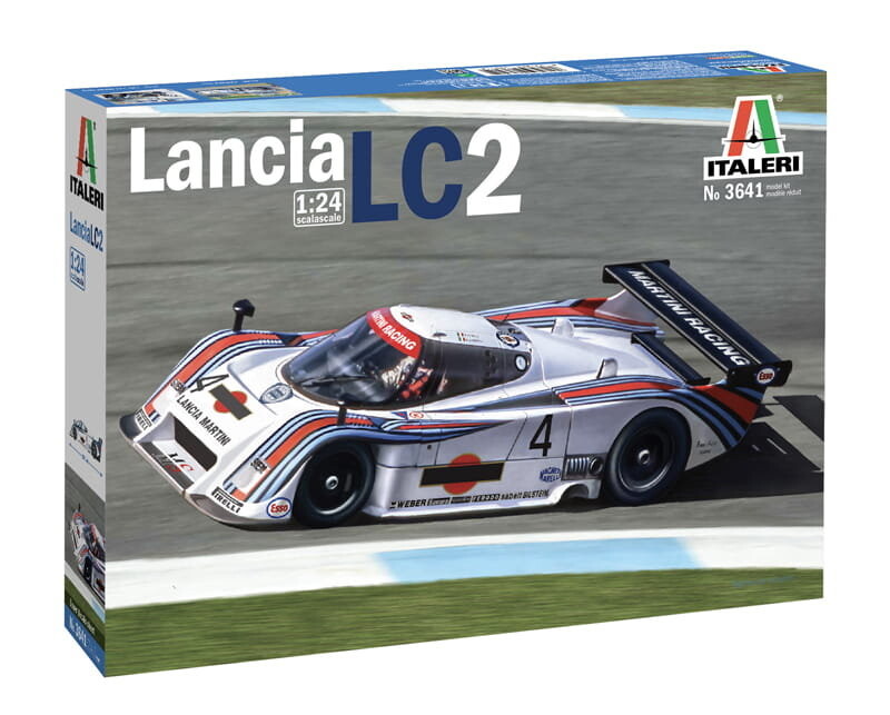 

Italeri 3641 1:24 Lancia Lc2 (24 часа Ле-Мана, 1983)