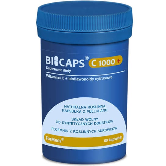 BICAPS Витамин С 1000 мг + биофлавоноиды 60 капсул Formeds