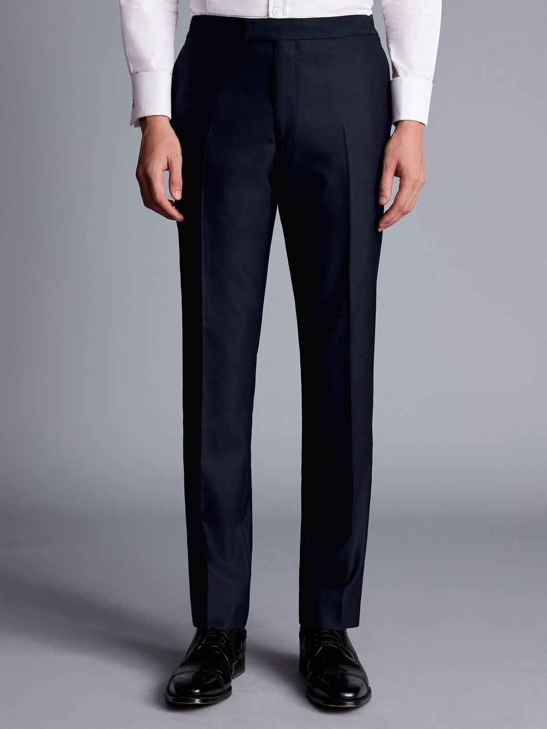 

Узкие брюки для вечернего костюма Charles Tyrwhitt, темно-синий, Черный