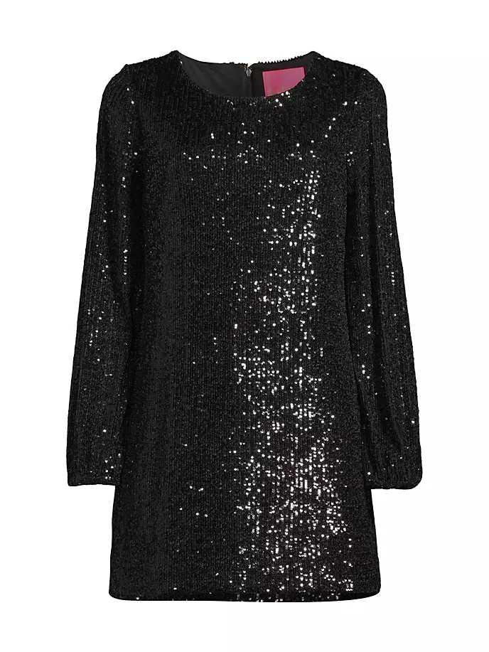 

Комбинезон Nicoline с пайетками Lilly Pulitzer, цвет onyx treasure